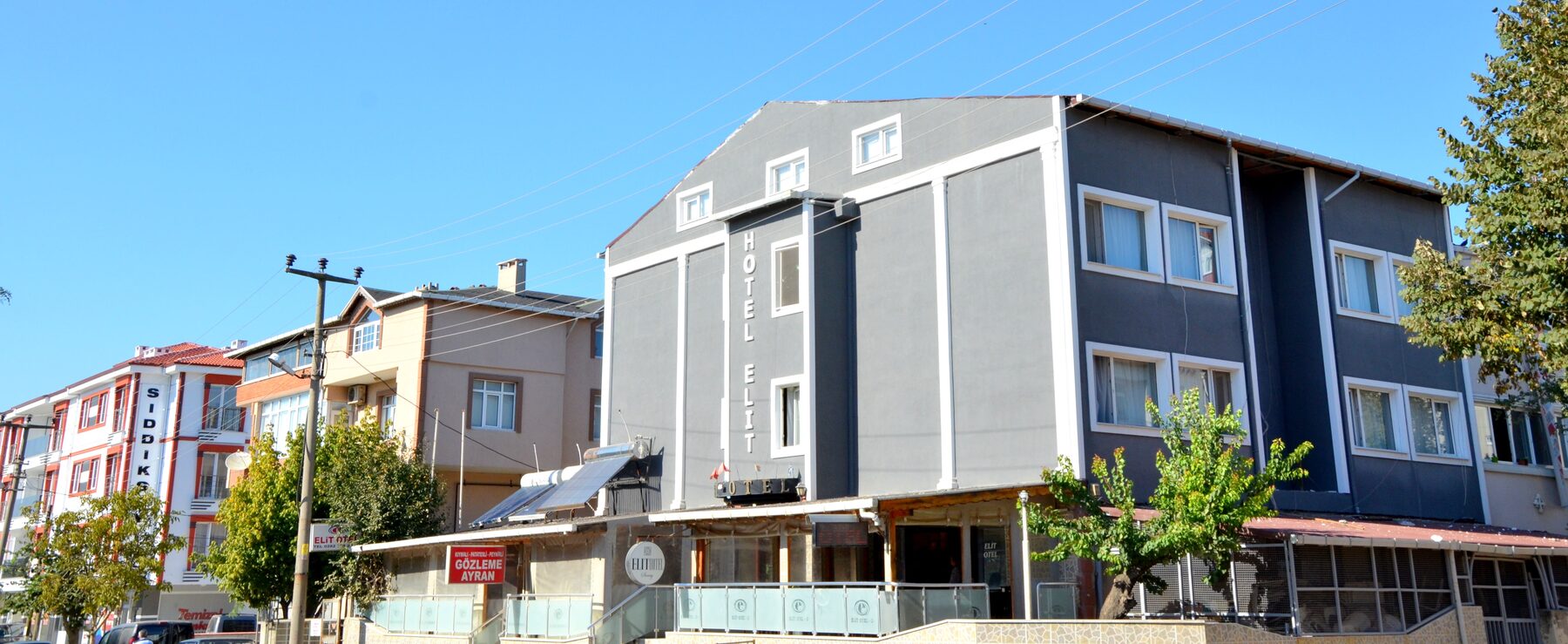 Elit Hotel Saray bina cephesi